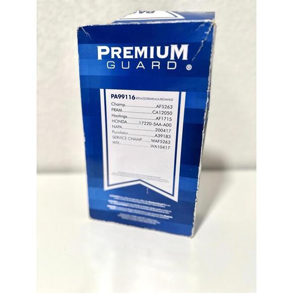 Premium Guard PA99116 Air Filter Fits Honda Civic 2016-19 CRV 2017-18 - Picture 3 of 6